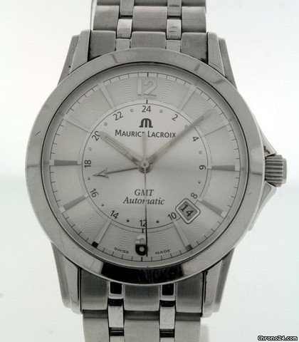 replica Maurice Lacroix Pontos GMT PT6068 Pre-owned WATCHES 1