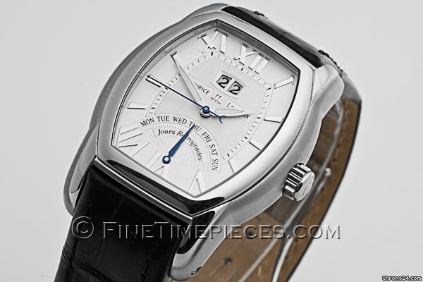 Maurice Lacroix Masterpiece Jours Retrogrades Tonneau - MP 6119 SS 001 11 E WATCHES 2