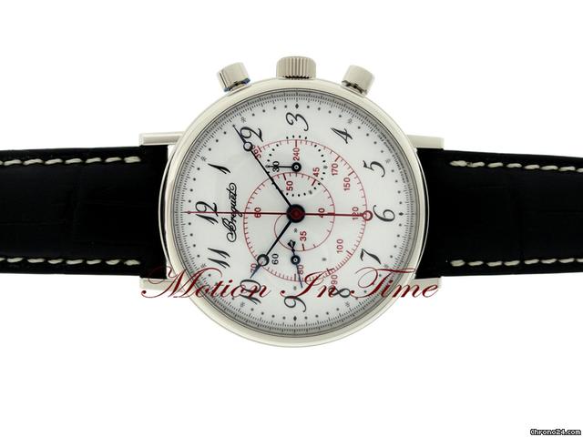 Breguet CLASSIQUE CHRONOGRAPH "Lemania" WHITE GOLD SPECIAL EDITION WATCHES 2