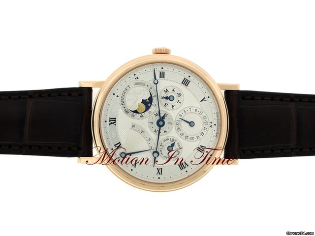 Breguet CLASSIQUE PERPETUAL CALENDAR MOONPHASE ROSE GOLD AUTOMATIC WATCHES 2