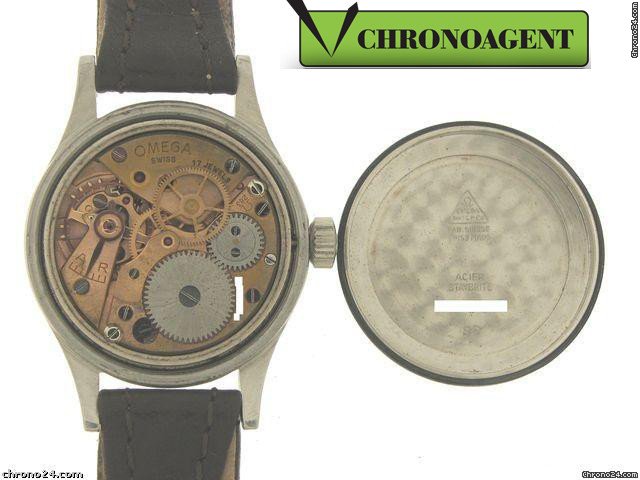replica Omega MILITARE ANNI 50 ACCIAIO CASSA A VITE WATCHES 1