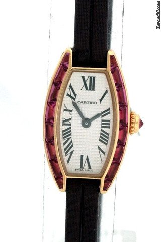 replica Cartier Tonneau Ladies Pre-owned WATCHES 1 