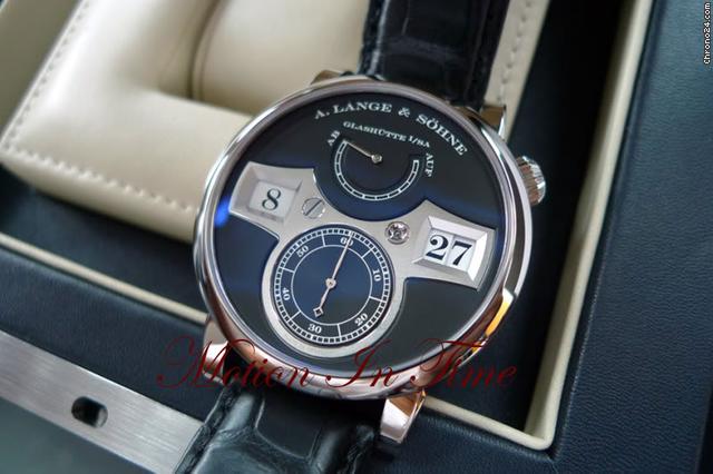 replica A. Lange & Sohne ZEITWERK WHITE GOLD - SUPER RARE LIMITED EDITION WATCHES 1