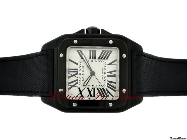 Cartier SANTOS 100 XL MEN'S BLACK PVD SPECIAL EDITION - RARE WATCHES 2