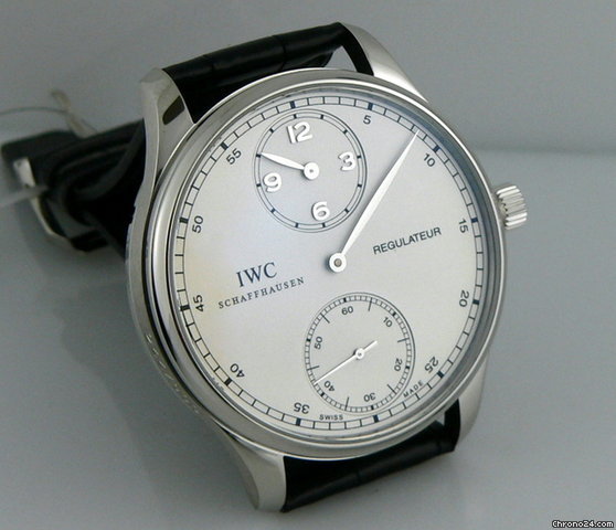 IWC Portugieser Regulator PLATINUM NEW WATCHES 2