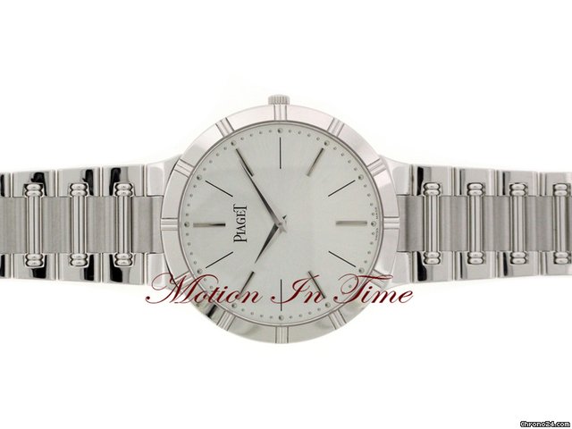 replica Piaget DANCER MEN'S WHITE GOLD MECHANICAL ULTRA THIN NEW 2011 WATCHES 1