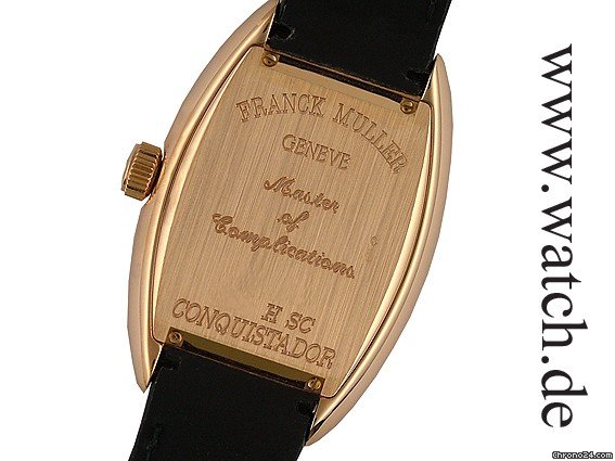 Franck Muller Conquistador Cintree Curvex Rosegold Tonneau 49x35mm WATCHES 2