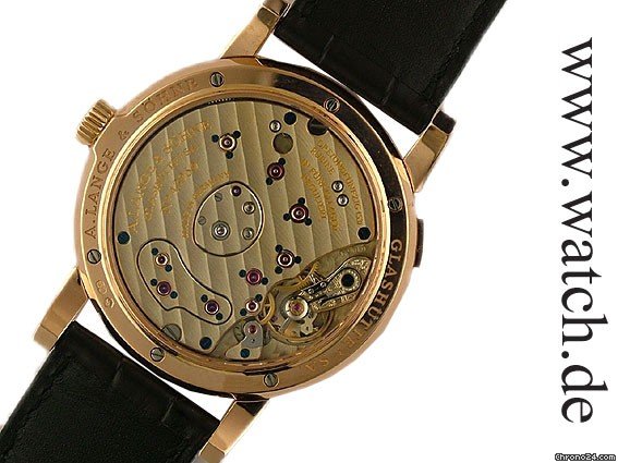 A. Lange & Sohne Lange 1 Rosegold Handaufzug Faltschlie e 38mm WATCHES 2