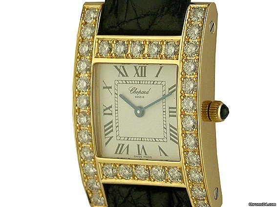 Chopard Gelbgold Diamond 36x24mm WATCHES 2
