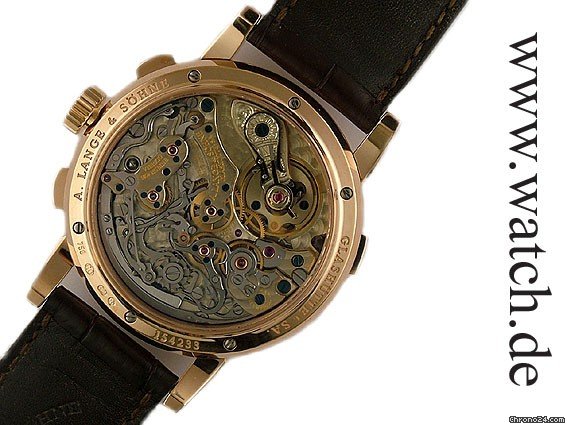 A. Lange & Sohne Datograph Flyback Chronograph Rosegold Faltschlie e 39mm WATCHES 2