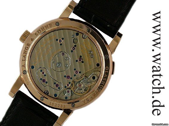 A. Lange & Sohne Lange 1 Mondphase Rosegold inkl. Faltschlie e 38mm WATCHES 2