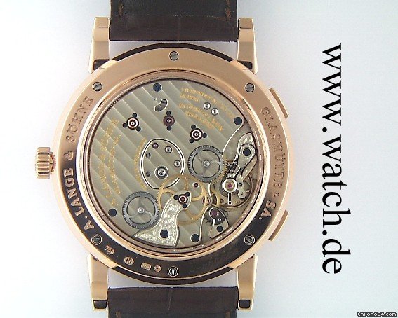 A. Lange & Sohne Lange 1 Zeitzone Rosegold 42mm WATCHES 2