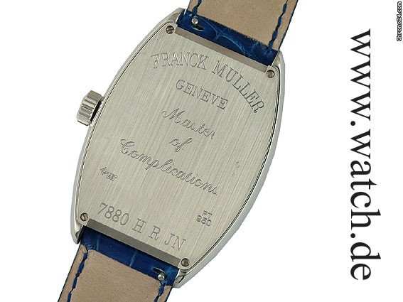 Franck Muller Cintree Curvex Double Retrograde Jour et Nuit Platin 50x36mm WATCHES 2