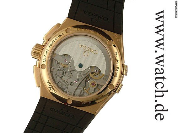 Omega Constellation Double Eagle Co Axial Chrono Rosegold Diamond 35mm WATCHES 2