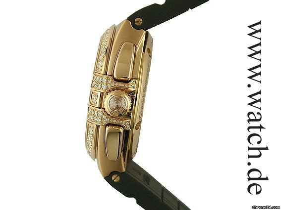 replica Omega Constellation Double Eagle Co Axial Chrono Rosegold Diamond 35mm WATCHES 1