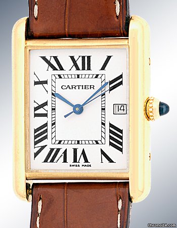 Cartier Louis Cartier Classic Tank Strapwatch WATCHES 2