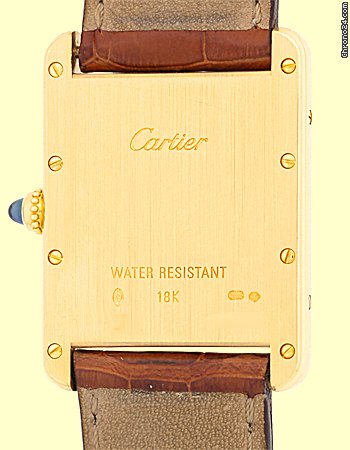 replica Cartier Louis Cartier Classic Tank Strapwatch WATCHES 1