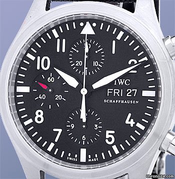 IWC Classic Pilot's Chrono-Automatic Strapwatch WATCHES 2