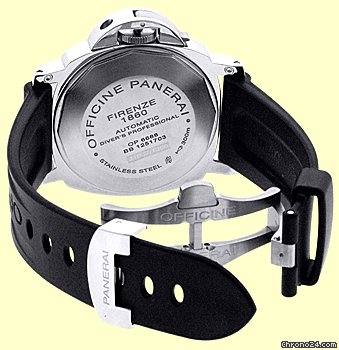 replica Panerai Gent's Stainless Steel 44mm Luminor Submersible Strapwatch WATCHES 1 
