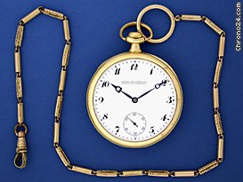 Patek Philippe 18K Yellow Gold Pocketwatch WATCHES 2