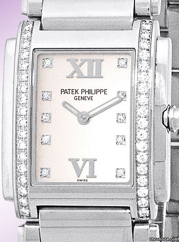 Patek Philippe Lady's Stainless Steel Diamond Twenty-4 WATCHES 2