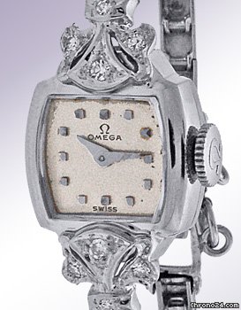 Omega Pave Diamond Dresswatch WATCHES 2
