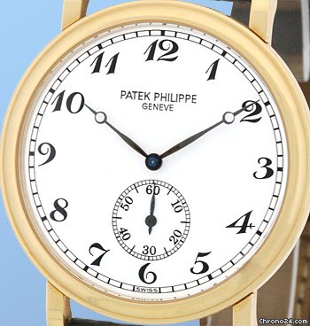 Patek Philippe Gent's 18K Yellow Gold #5022 Officer's Calatrava WATCHES 2
