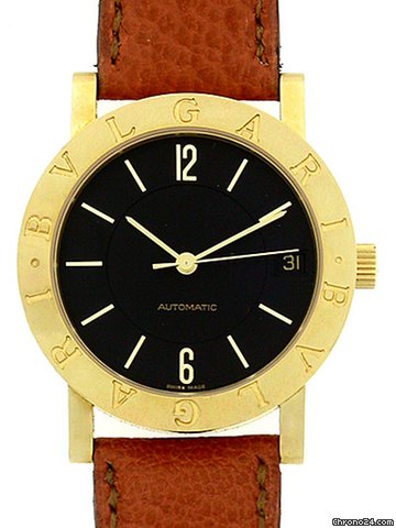 Bulgari Gent's 18K Yellow Gold - Classic Strap Watch WATCHES 2