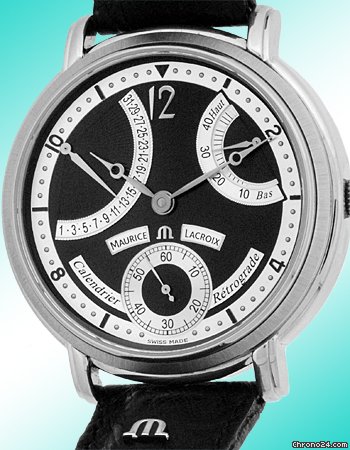 Maurice Lacroix Masterpiece Retrograde Calendar Strapwatch WATCHES 2