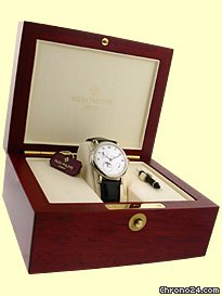 replica Patek Philippe Gent's 18K White Gold 5054 Complicated Strapwatch WATCHES 1