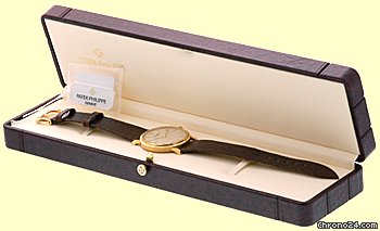 Patek Philippe Gent's 18K Yellow Gold Ref # 3992 Calatrava WATCHES 2