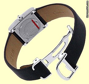 Cartier Diamond Tank Francaise Strapwatch WATCHES 2