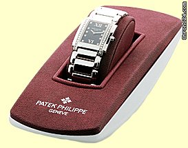 replica Patek Philippe Lady's Stainless Steel Diamond Twenty-4 WATCHES 1 