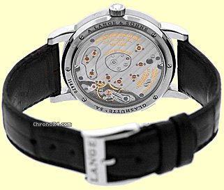 replica A. Lange & Sohne Gent's 18K White Gold A Lange 1 Strapwatch WATCHES 1