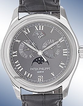 Patek Philippe Gent's Platinum Ref # 5056P Annual Calendar Strapwatch WATCHES 2