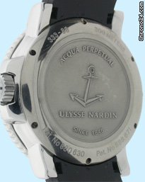 Ulysse Nardin Gent's Stainless Steel Acqua Perpetual Calendar WATCHES 2