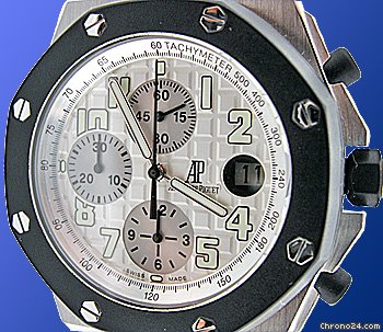 Audemars Piguet Gent's Stainless Steel Royal Oak Offshore Rubberclad Chronograph WATCHES 2