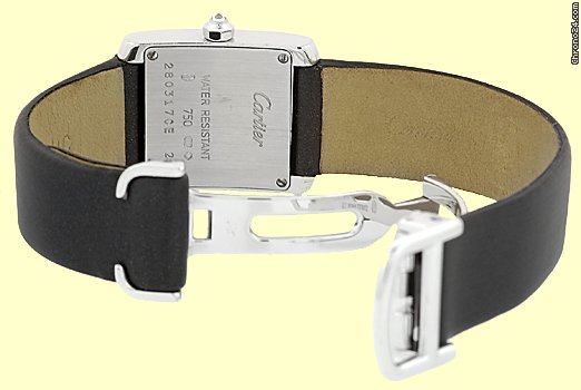 replica Cartier Diamond Tank Francaise Strapwatch WATCHES 1