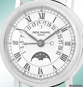 Patek Philippe Rare and Collectible Gent's Platinum # 5059-P Retrograde Perpetual Calendar WATCHES 2