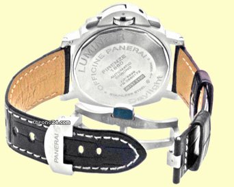 replica Panerai Gent's Stainless Steel Luminor Daylight Chronograph PAM250 Strapwatch WATCHES 1