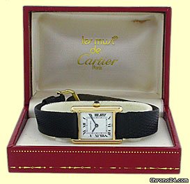 Cartier Louis Cartier Classic Tank Strapwatch WATCHES 2