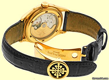 replica Patek Philippe Gent's 18K Yellow Gold Annual Calendar Strapwatch WATCHES 1
