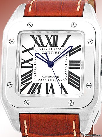 Cartier Santos 100 Strapwatch WATCHES 2