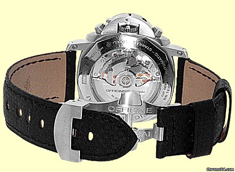 replica Panerai Gent's Stainless Steel PAM212 Luminor Flyback Chronograph WATCHES 1
