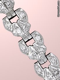 Jaeger-LeCoultre Vintage Lady's Platinum Diamond Cocktail Watch WATCHES 2
