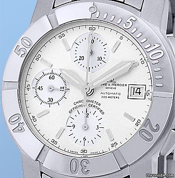 Baume & Mercier Gent's Stainless Steel & Capeland S Diver's Chronograph WATCHES 2