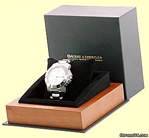 replica Baume & Mercier Gent's Stainless Steel & Capeland S Diver's Chronograph WATCHES 1