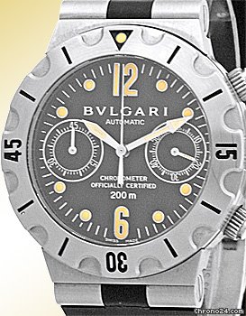 Bulgari Gent's Stainless Steel Scuba Chronograph WATCHES 2