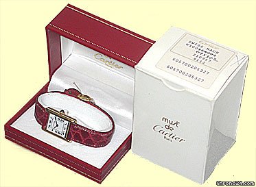 Cartier Classic Tank Strapwatch WATCHES 2