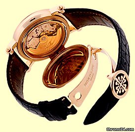 replica Patek Philippe Gent's 18K Rose Gold # 5059 Perpetual Calendar Retrograde Strapwatch WATCHES 1